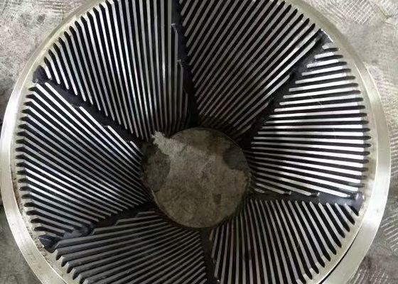 Stainless Steel Conical Refiner Plates Rotor Stator High Wear Resistant