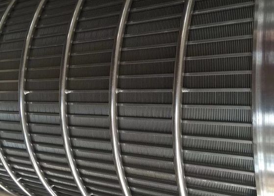 Stainless Steel Wedge Wire Screen Basket With Electrochemically Polished Surface