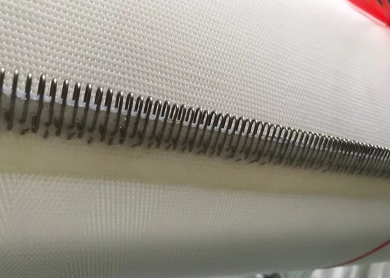 Polyester Plain Weaving Paper Making Fabric Wire Dry Net With Flat Surface