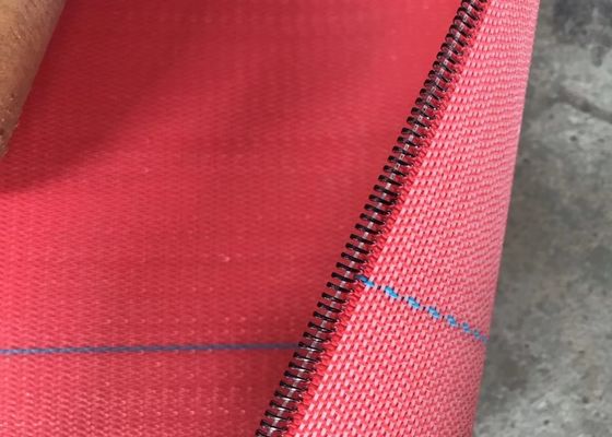 Polyester Plain Weaving Paper Making Fabric Wire Dry Net With Flat Surface