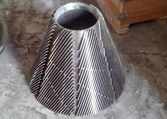 Stainless Steel Conical Refiner Plates Rotor Stator High Wear Resistant