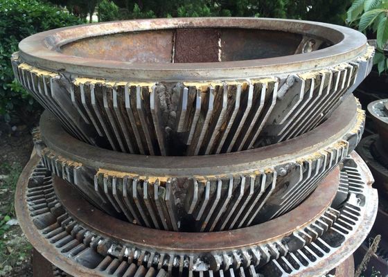 Stainless Steel Conical Refiner Plates Rotor Stator High Wear Resistant