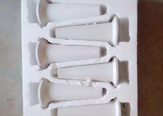 High Strength Lined Engineering Ceramic Sandblasting Nozzles For Pulp Cleaners