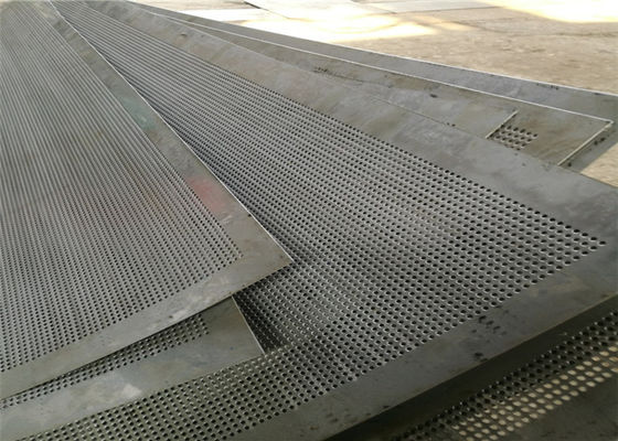 2m2 STS304 Straight Hole Pulp Screen Plate High Vibration Screen Pulp Making Machine Light Impurities Removal