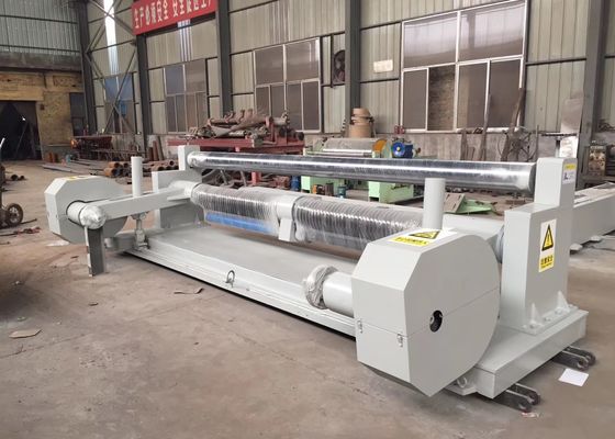 Bottom Feeding Paper Rewinding Machine , High Speed Roll Rewinding Machine