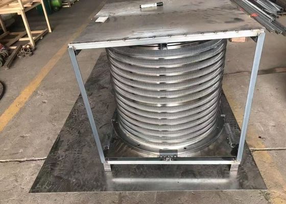 Stainless Steel Wedge Wire Screen Basket With Electrochemically Polished Surface