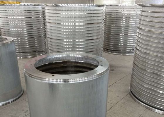 Pulp Making 0.3m2 1mm Slot Pressure Screen Basket