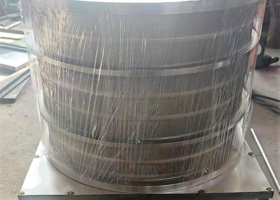 Slot Type 304 Stainless Steel Rods 2m2 Pressure Screen Drum For OCC Pulp